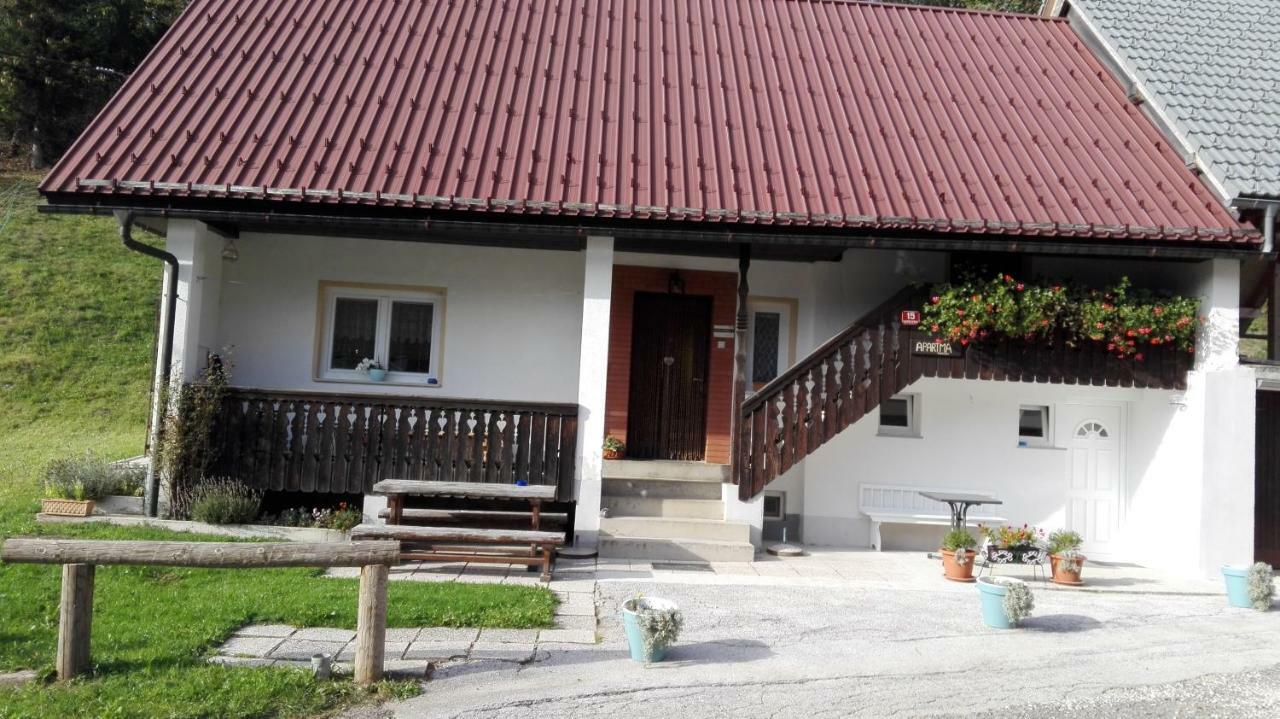 Apartmaji Korosec Na Koprivniku Leilighet Koprivnik v Bohinju Eksteriør bilde